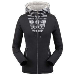 Spyder Ladie's Soiree Hybrid Hoodie Fleece Sweater size S
